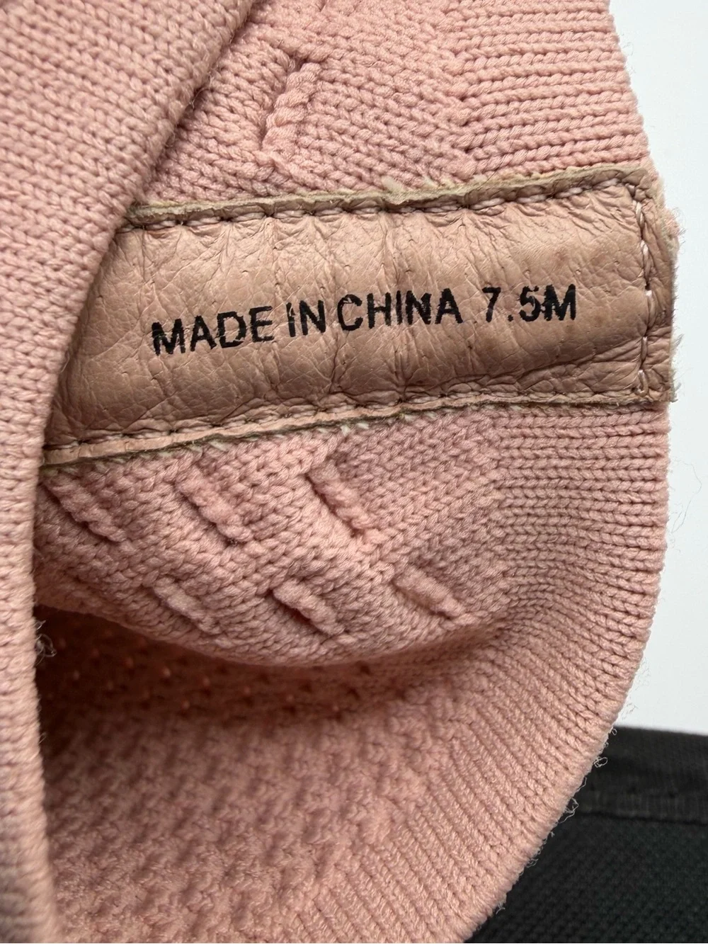 Steven Steve Madden Loca Wedge Booties Womens 7.5 Pink Knit Espadrille